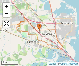 Area schools map